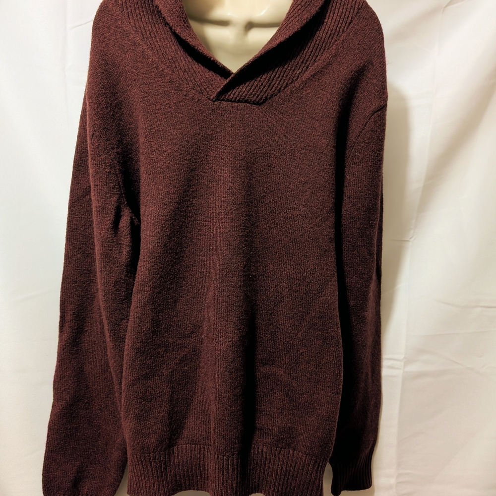 Men's Burgundy Sweater